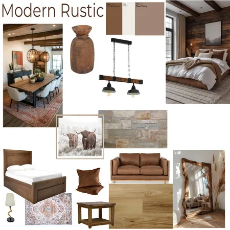 Modern rustic Interior Design Mood Board by Carminkies on Style Sourcebook