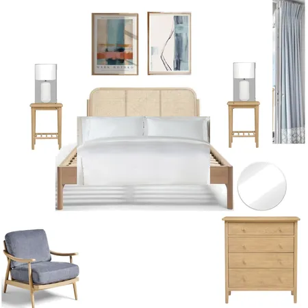 Sussex Master Bed Interior Design Mood Board by Steph Smith on Style Sourcebook