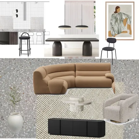 King living 1978 lounge sandstone Interior Design Mood Board by JessSib on Style Sourcebook
