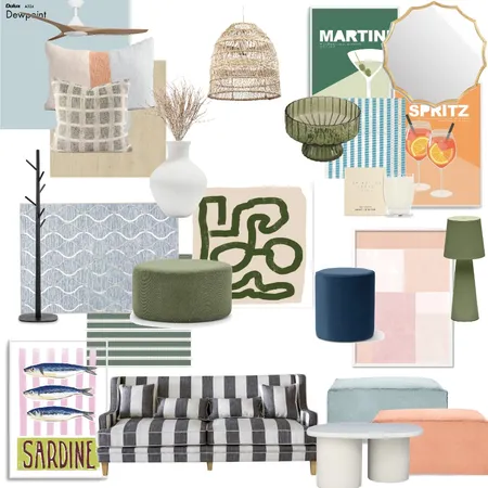 Colourful Fashion Boutique Interior Design Mood Board by olivialu on Style Sourcebook