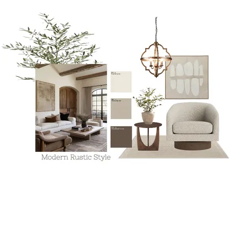 Modern rustic Interior Design Mood Board by isabellefrost on Style Sourcebook