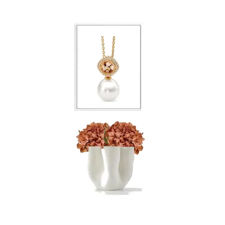 Allure pearls - artwork/vase Interior Design Mood Board by Jennypark on Style Sourcebook