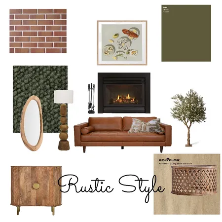 Rustic Style Interior Design Mood Board by MoKi on Style Sourcebook