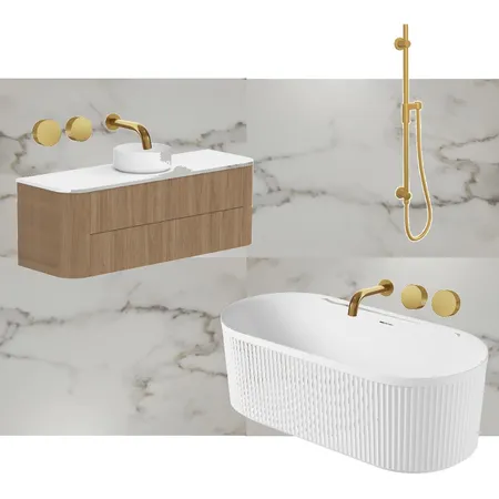 Lotus Main Bathroom Idea 2 Interior Design Mood Board by Danafleur on Style Sourcebook