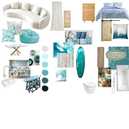 beach home Interior Design Mood Board by zahava on Style Sourcebook