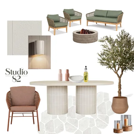 Outdoor Dining Interior Design Mood Board by Studio 82 Interior Design on Style Sourcebook