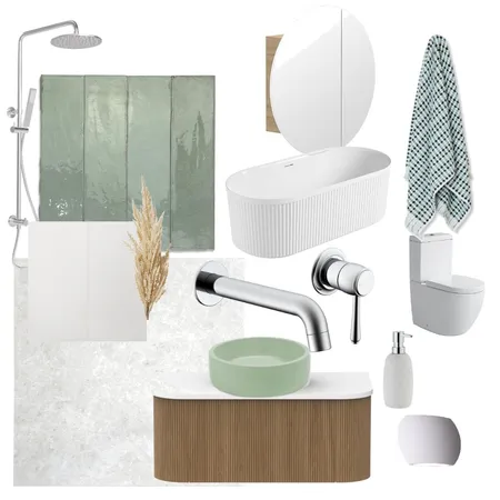 Pear Tree Project main bathroom Interior Design Mood Board by Phoebeondesign on Style Sourcebook