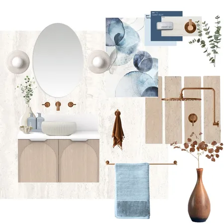 Soft Bronze Coastal Interior Design Mood Board by Carley & Co. Design on Style Sourcebook
