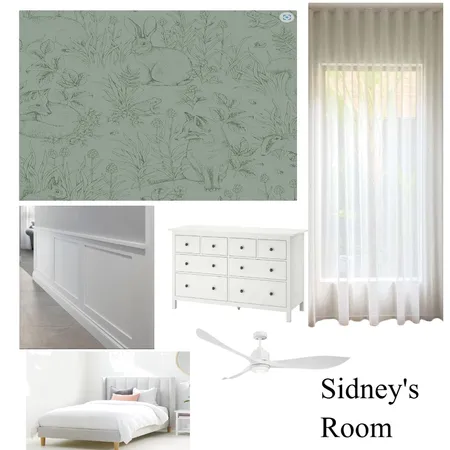 Sidney's Room Interior Design Mood Board by jessgres on Style Sourcebook