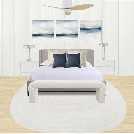 Hamptons Bedroom Interior Design Mood Board by hannahmcmillan on Style Sourcebook