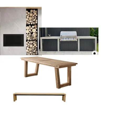 Trish's Outdoor Kitchen area Interior Design Mood Board by Styling Homes on Style Sourcebook
