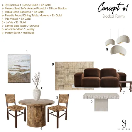En Gold- Mood board concept #1 Interior Design Mood Board by sjinteriors on Style Sourcebook