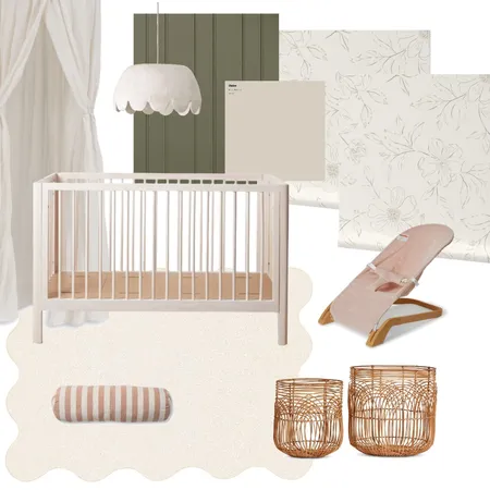 Baby Girl Nursery - Peony Interior Design Mood Board by erin__kendal on Style Sourcebook