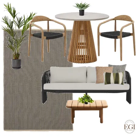 Contemporary Transitional Front Balcony Interior Design Mood Board by Eliza Grace Interiors on Style Sourcebook