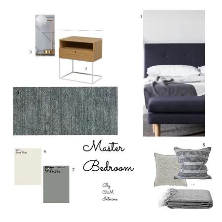 Master Bedroom Interior Design Mood Board by Cecilia M on Style Sourcebook