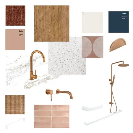 The Strawberry House Kitchen, Laundry and Bathroom Interior Design Mood Board by Simpli Design on Style Sourcebook