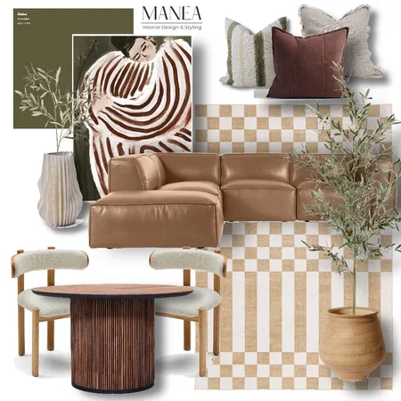 Modern Australian Living Interior Design Mood Board by Manea Interior Design & Styling on Style Sourcebook