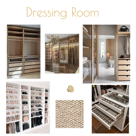 Dream House - Dressing Room Interior Design Mood Board by Naomi.S on Style Sourcebook