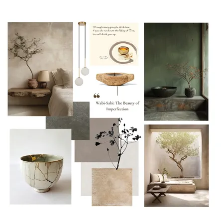 Wabi-Sabi Interior Design Mood Board by helen.hu@live.com.au on Style Sourcebook