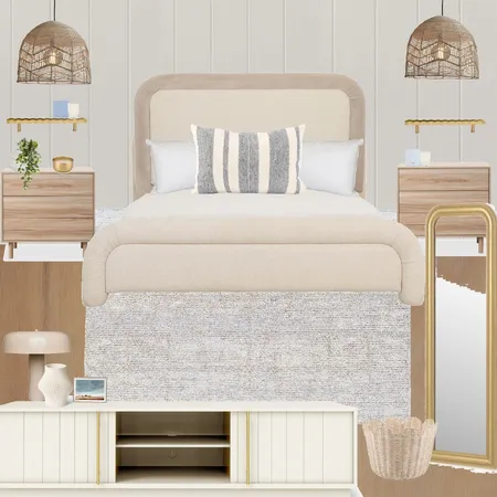 Hamptons style bedroom Interior Design Mood Board by oliviacaddy on Style Sourcebook