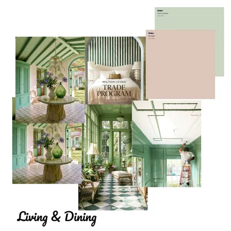 A T H E L A S : Living & Dining Interior Design Mood Board by Alice & Otto on Style Sourcebook