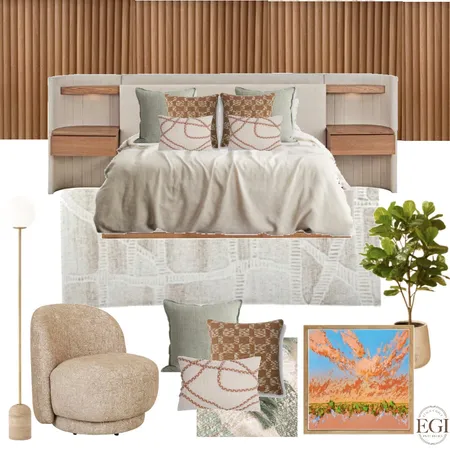 Modern Scandi Bedroom Opt 2 Interior Design Mood Board by Eliza Grace Interiors on Style Sourcebook