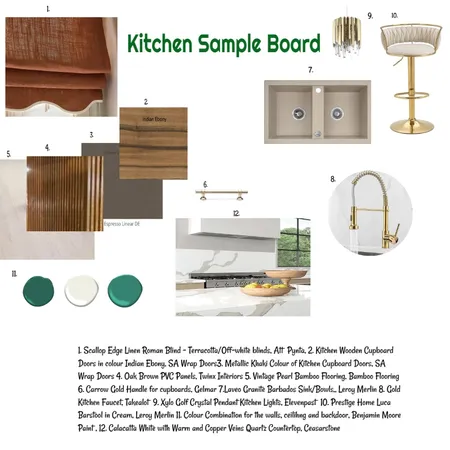 Sample Board for Kitchen 25-03-25 Final Interior Design Mood Board by JudyK on Style Sourcebook