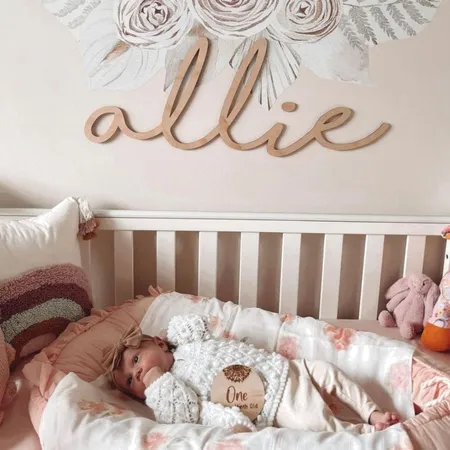 Baby Girl Nursery Interior Design Mood Board by Lulu Babe on Style Sourcebook