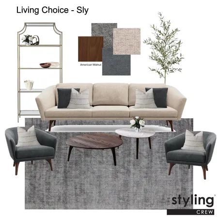 Living Choice Interior Design Mood Board by The Styling Crew on Style Sourcebook