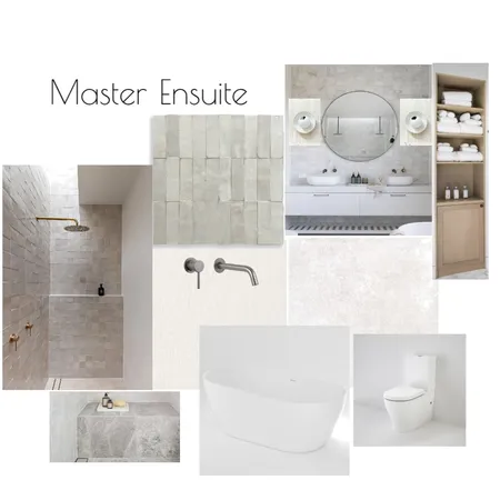 Master Ensuite Interior Design Mood Board by Kylie Carr on Style Sourcebook