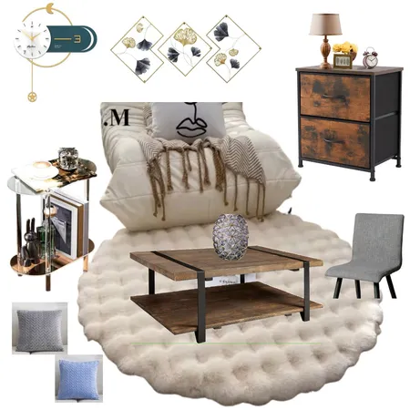 Cozy living Space Interior Design Mood Board by My Worthy Home on Style Sourcebook