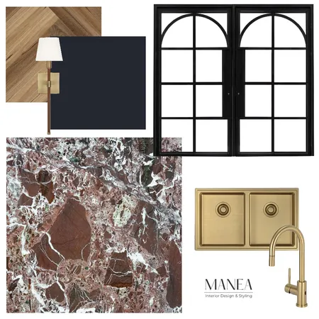 Luxe timeless bar concept Interior Design Mood Board by Manea Interior Design & Styling on Style Sourcebook