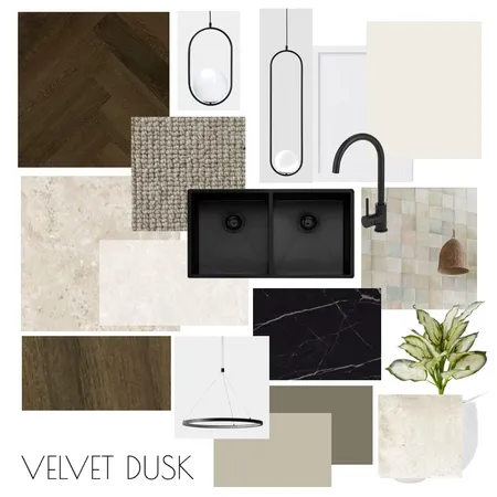 Dark - Black Interior Design Mood Board by Hermitage Building Group Pty Ltd on Style Sourcebook