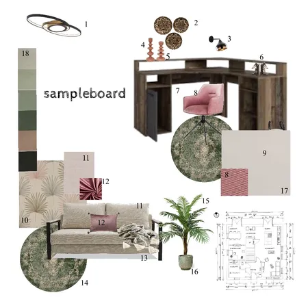 Sampleboard Interior Design Mood Board by Wendy Fossen on Style Sourcebook