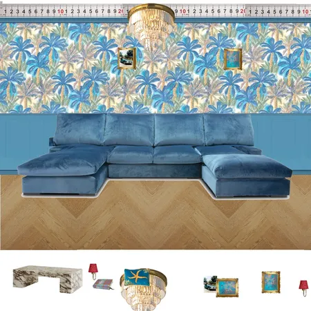 Cinema Main Wall Interior Design Mood Board by dl2407 on Style Sourcebook