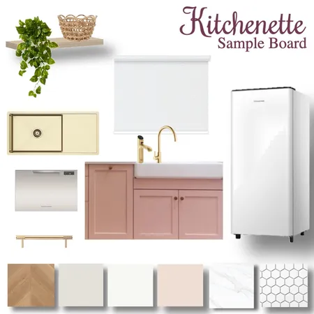 Kitchenette - Sample Board Interior Design Mood Board by Louise Kempson on Style Sourcebook