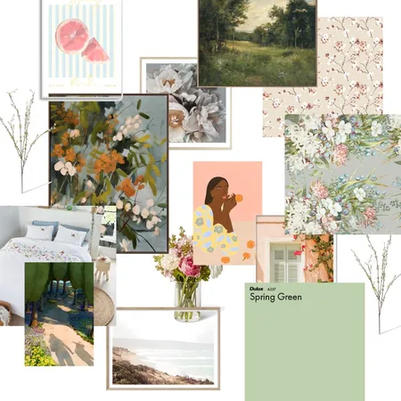spring Interior Design Mood Board by lh3694@k12.sd.us on Style Sourcebook