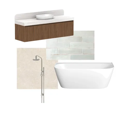 Main Bathroom Interior Design Mood Board by zoedew on Style Sourcebook