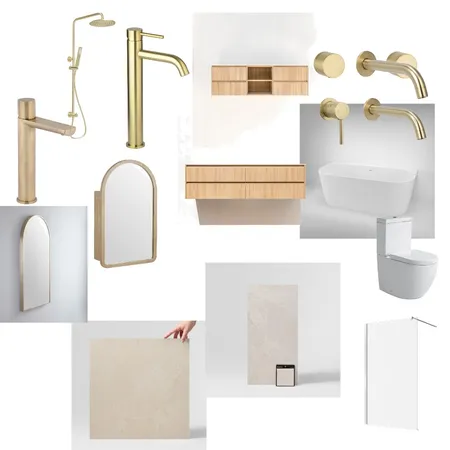 Bathroom moodboard Interior Design Mood Board by isabel.ringhofer@gmail.com on Style Sourcebook