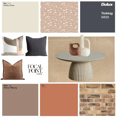 Living Room Colour Scheme Table Top Interior Design Mood Board by Focal Point Interior on Style Sourcebook