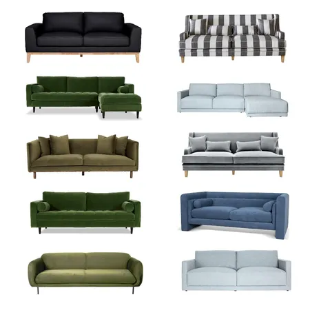green & blue sofas Interior Design Mood Board by Tricia Kramer on Style Sourcebook