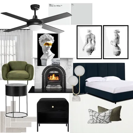 Master Bedroom Interior Design Mood Board by moneil on Style Sourcebook