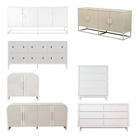 white dressers & consoles Interior Design Mood Board by Tricia Kramer on Style Sourcebook