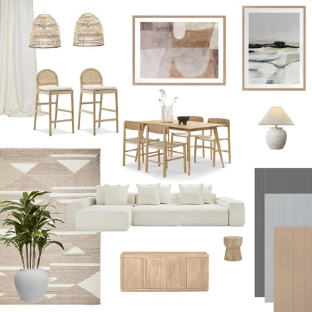Coastal Drift Interior Design Mood Board by Oaak Collective on Style Sourcebook
