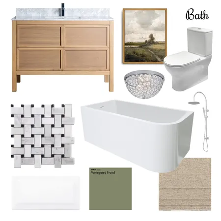 Main Bath Interior Design Mood Board by Sabatino on Style Sourcebook
