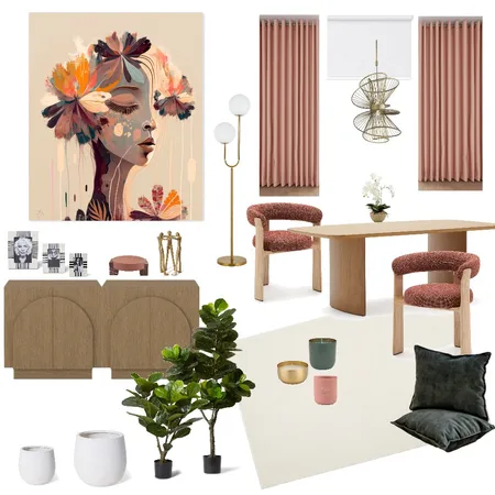 Dinning room Interior Design Mood Board by Naajee on Style Sourcebook
