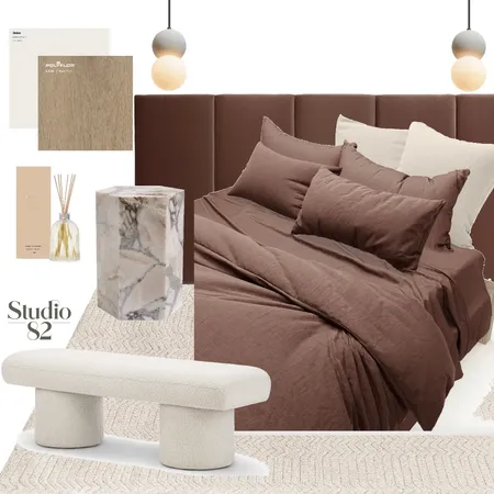 Bedroom Colour Drenching Interior Design Mood Board by Studio 82 Interior Design on Style Sourcebook