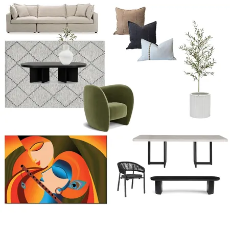 Thejesh main living Interior Design Mood Board by Chantelborg1314 on Style Sourcebook