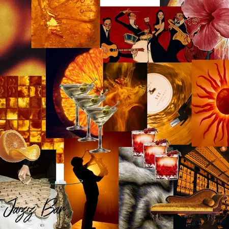 Jazz bar Interior Design Mood Board by Tsakni Ioanna on Style Sourcebook