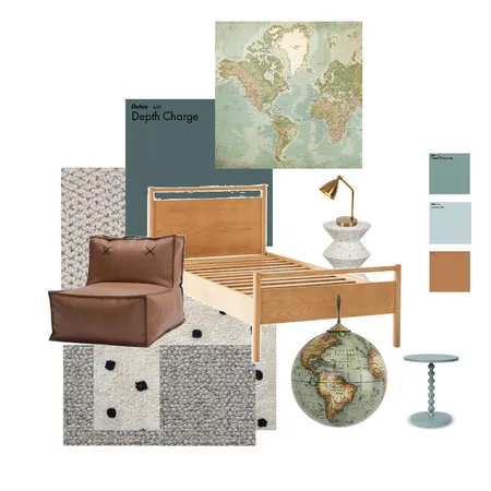Boy room Interior Design Mood Board by bhivedesign on Style Sourcebook
